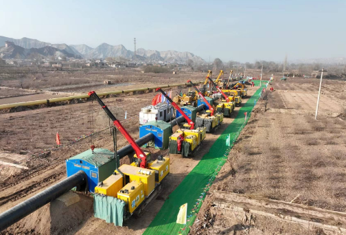 国家管网集团古浪—河口天然气联络管道工程实现“绿色”投产