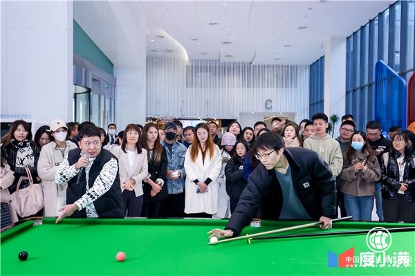 斯诺克国锦赛冠军张安达到访度小满，应对比赛压力有秘诀