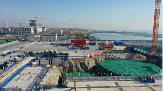 助力东北全面振兴 辽宁徐大堡核电站1号机组核岛开工