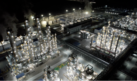 全球最大天然气制乙二醇项目一次开车成功