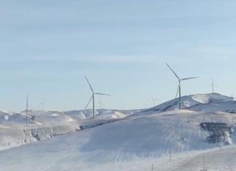 国内在运最大陆上风电基地投产运营