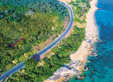 海南环岛旅游公路全线通车