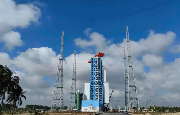 海南国际商业航天发射中心一号发射工位竣工