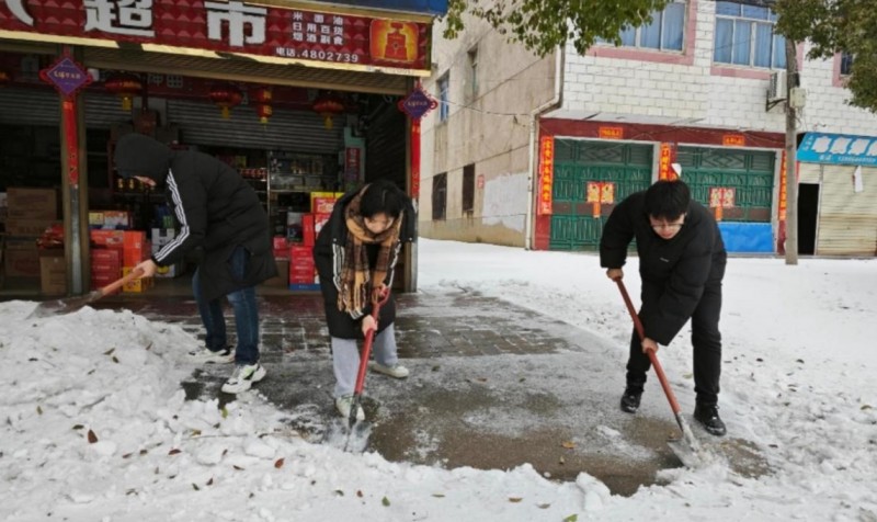 湖北随州：涌动的暖流  融化冰雪