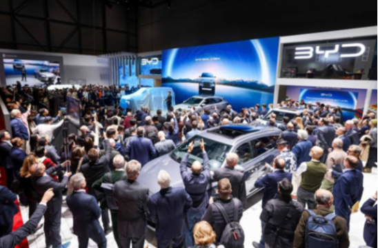 比亚迪亮相2024日内瓦车展 全球化进程再加速