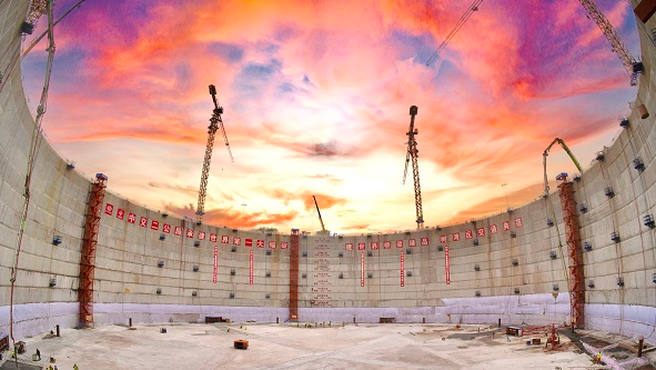 “定海神针”用上新质生产力！超级工程狮子洋大桥东西锚碇全部封底