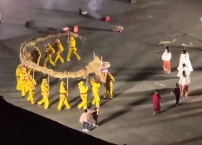 二月二“龙抬头” 多地舞龙表演精彩纷呈 祈盼风调雨顺、五谷丰登