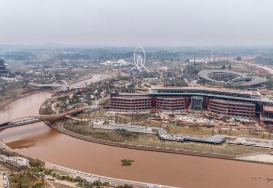 2024年成都世园会主会场六大核心场馆全面完工