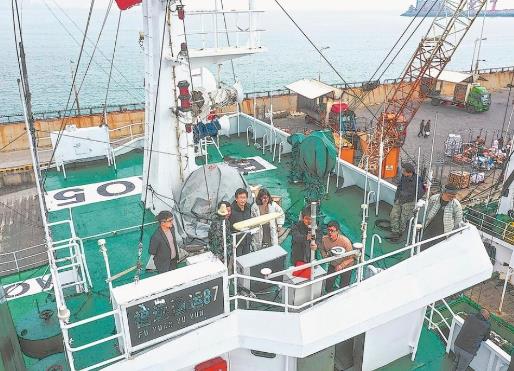 福建首个远洋船载气象自动站启用