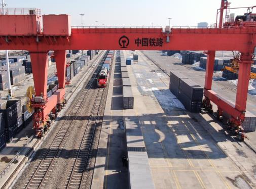 今年前2个月黑龙江省开行中欧班列数量增长161.5%