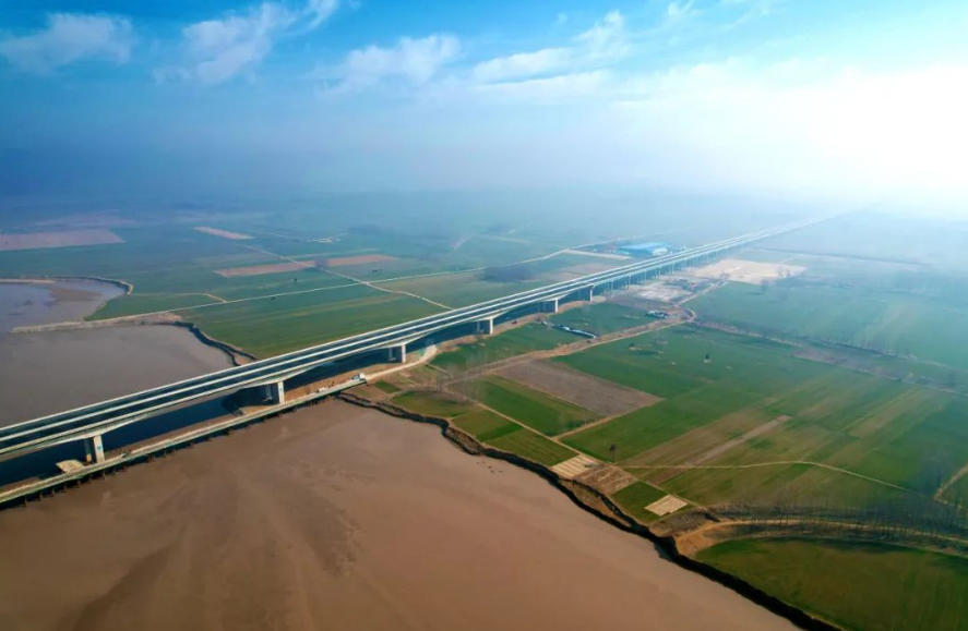 豫鲁再添新通道！濮阳白堽黄河公路大桥及接线工程通车