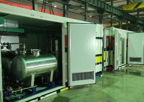 内蒙古首套制氢系统出口美国