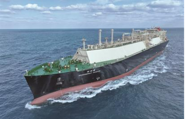 我国最大规模LNG船建造项目完成气体试航