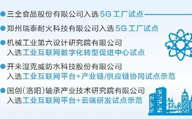 河南新增5个国家级工业互联网试点示范 “智慧大脑”让行业提“智”增效