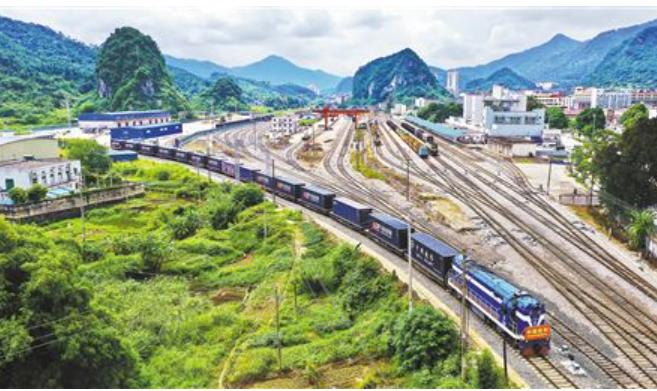 1-4月中越铁路口岸跨境运输增量明显 较去年同期增长153.28%