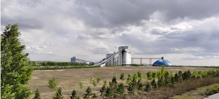 中国中煤建成国内首条高寒地区长距离曲线带式输煤系统