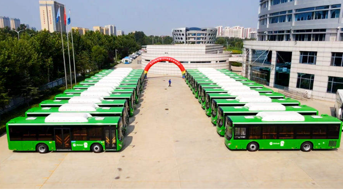 我国出口吉尔吉斯斯坦最大客车订单完成全批次交付