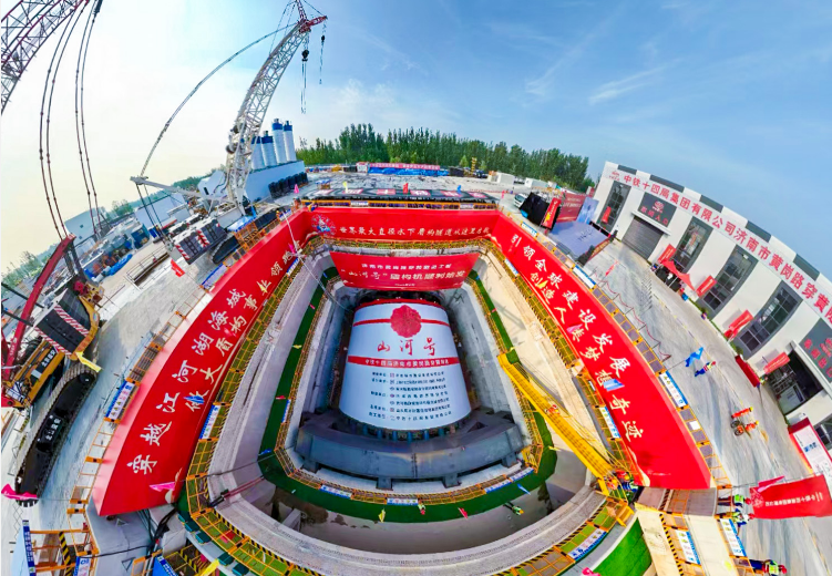 世界最大直径水下盾构隧道开始掘进