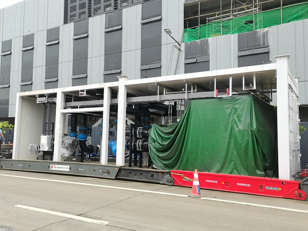 预制冷站与预制变电站进场，博大数据扬帆菲律宾数字“蓝海”