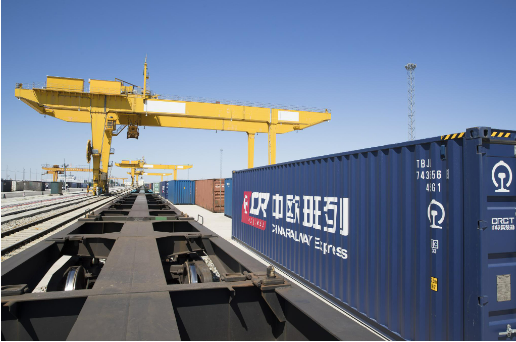 2024年新疆霍尔果斯口岸中欧（中亚）班列通行数量创新高