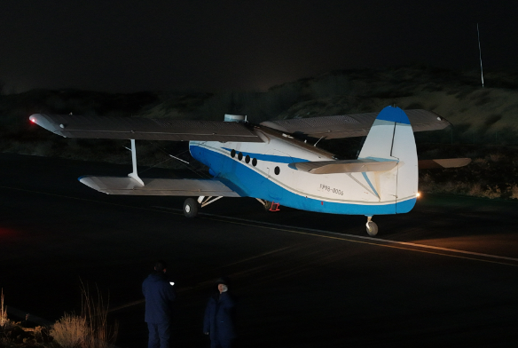 陕西榆林至西安城际低空物流航线成功首航