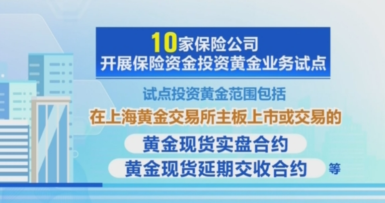 试点开闸 黄金投资助力保险资金实现保值增值