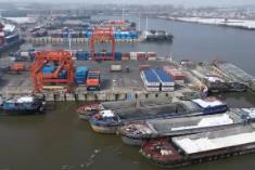 以航运优势降低物流成本 周口港累计开通32条集装箱航线