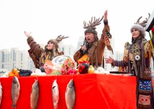 黑龙江佳木斯“喊江节”开幕