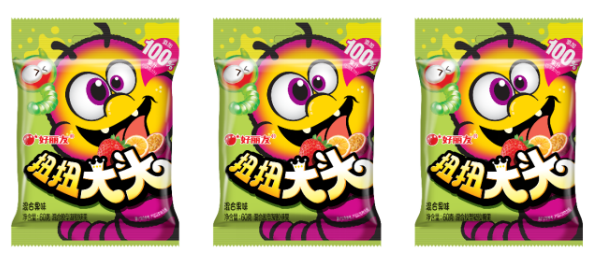 好丽友推出全新趣味型软糖扭扭大头