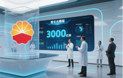 中国石油发布3000亿参数昆仑大模型