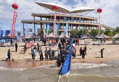 2025黑龙江“冷水鱼·放流季”系列活动在兴凯湖畔启动