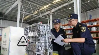 全国首单乘用车再制造发动机进口业务落地天津