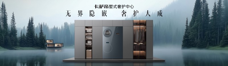 又开行业先河！卡萨帝发布墅式奢护中心，一站式解决洗烘护养