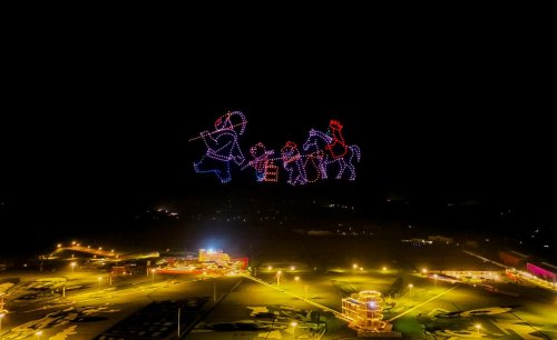 唐山文旅山里各庄景区金秋夜游好戏连台