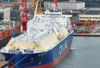 我国自研17.5万立方米液化天然气运输船正式交付