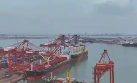 发运货物超10000标箱 