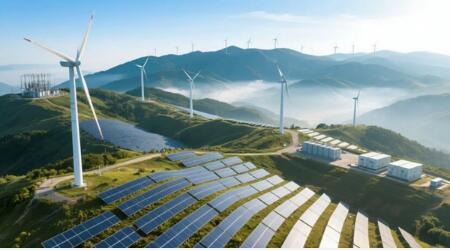云南能投集团首个百万千瓦级“风光储一体化”基地全面建成