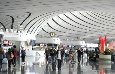 北京大兴国际机场年旅客吞吐量首次突破5000万人次
