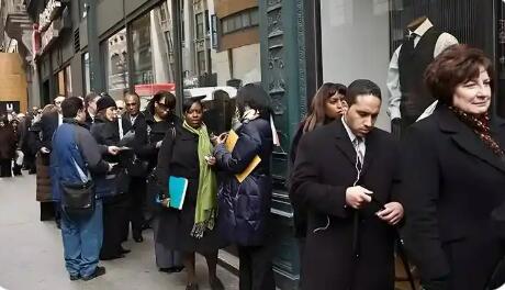 11月失业率升至四年来新高 美国就业市场寒气袭人