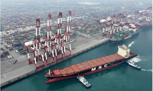 澳洲直航！山东港口青岛港开通2026年首条外贸新航线