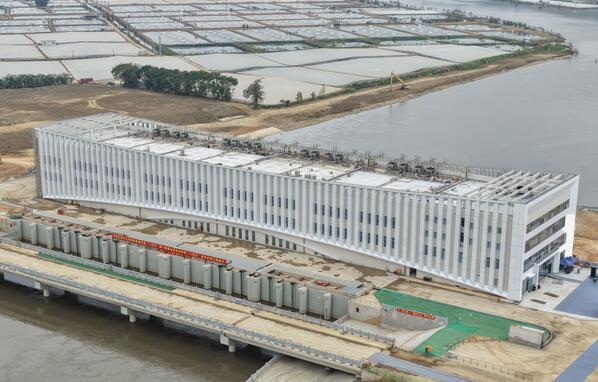 亚洲单体流量最大泵站正式通水