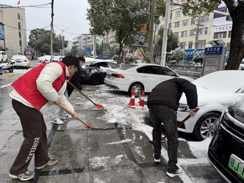 湖北浠水：以雪为令 闻雪而动 除雪保畅