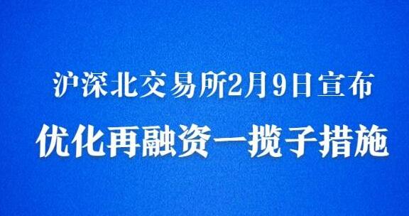 沪深北交易所宣布优化再融资一揽子措施