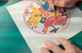 从昭陵六骏到“立马躺赢” 非遗年画“马上”新