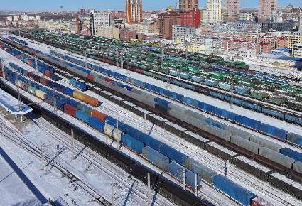 中欧班列“东通道”今年通行量突破1000列