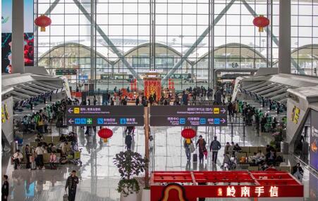 广州白云国际机场成为全国首个春运客流量破500万机场