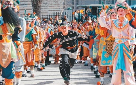 2026年新春，英歌亮相世界多地，海外华侨华人共同传承“中华战舞”