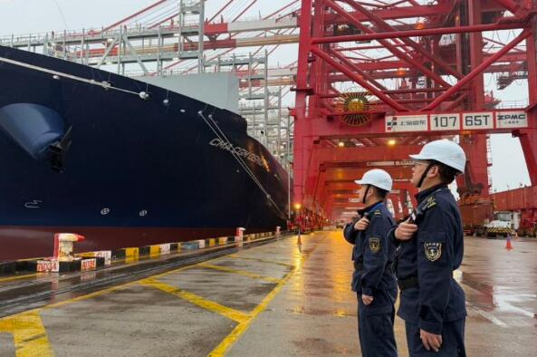 上海洋山港刷新国内绿色甲醇单船最大加注纪录