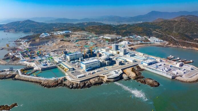 长三角地区首台“华龙一号”核电机组首次并网发电