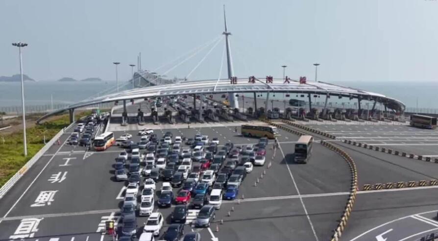 港珠澳大桥第一季度客流车流创同期新高